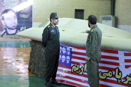 La télévision iranienne a diffusé jeudi des images... (Photo: Sepah News.ir / Reuters)
