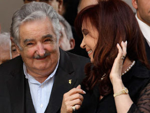 Mujica avec Cristina Kirschner (Argentine)
