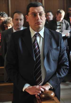 Mario Nikolov en 2010 au tribunal de Sofia.